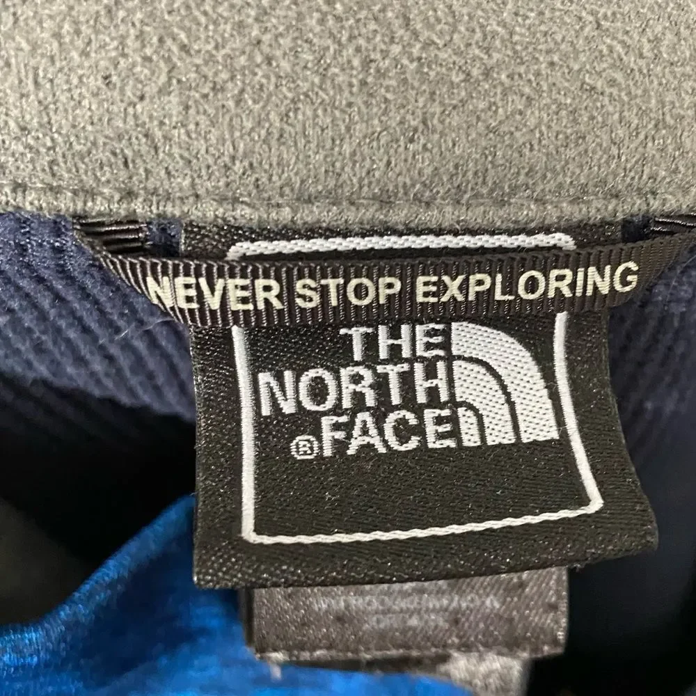 The North Face Blue Full Zip Cold Weather Sweatshirt